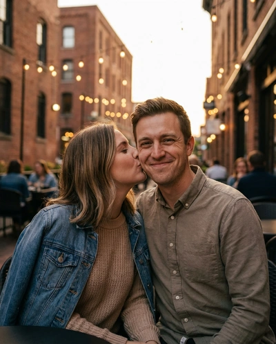 Cheek Kiss — вариант 1