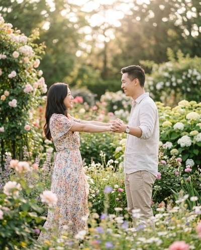 Face to Face, Holding Hands — вариант 1