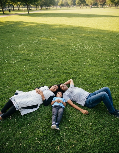 Lying on Backs, Looking Up — вариант 1